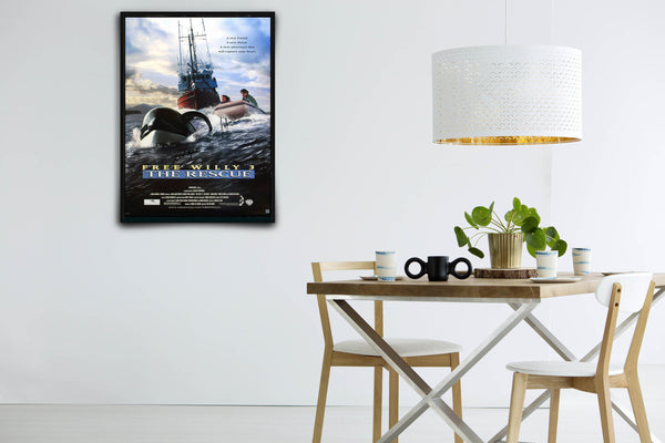 Free Willy 3: The Rescue Signed Poster with COA
