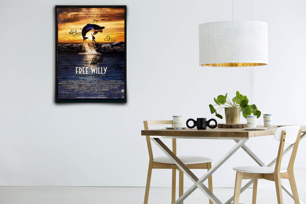 Free Willy Signed Poster with COA