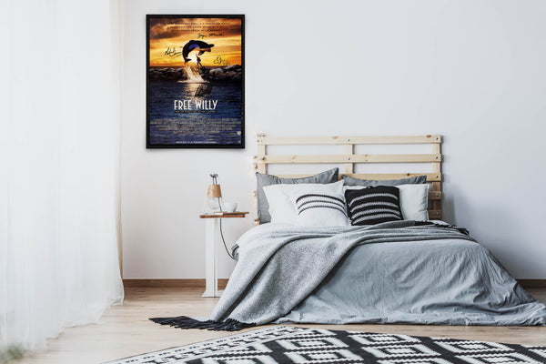 Free Willy Signed Poster with COA