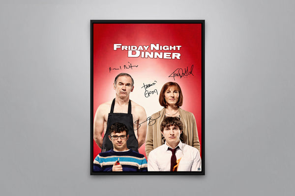 Friday Night Dinner Signed Poster with COA