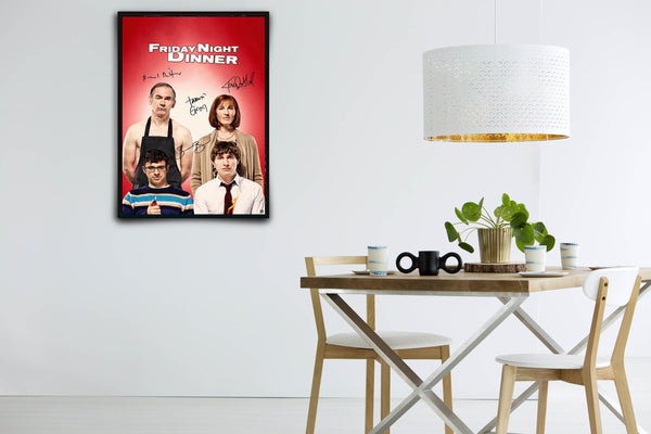 Friday Night Dinner Signed Poster with COA