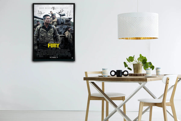 Fury Signed Poster with COA