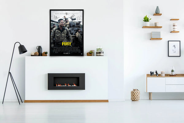 Fury Signed Poster with COA