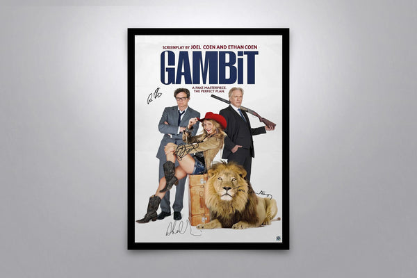 Gambit Signed Poster with COA