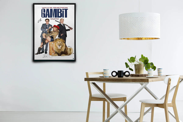 Gambit Signed Poster with COA