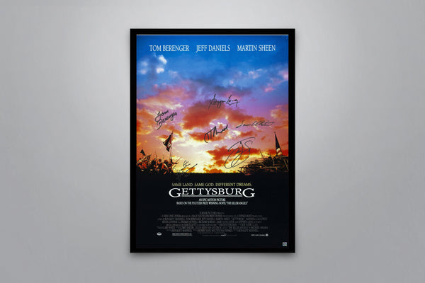 Gettysburg - Signed Poster + COA