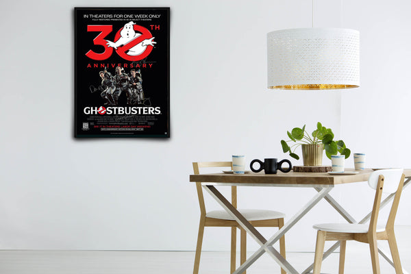 Ghostbusters: 30th Anniversary Signed Poster with COA
