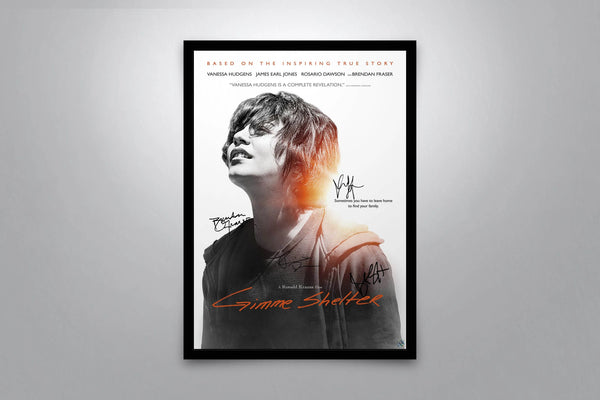 Gimme Shelter Signed Poster with COA