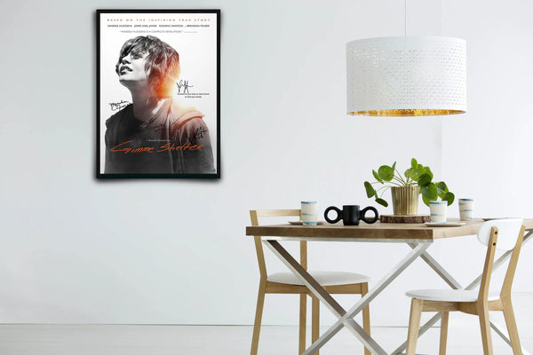 Gimme Shelter Signed Poster with COA