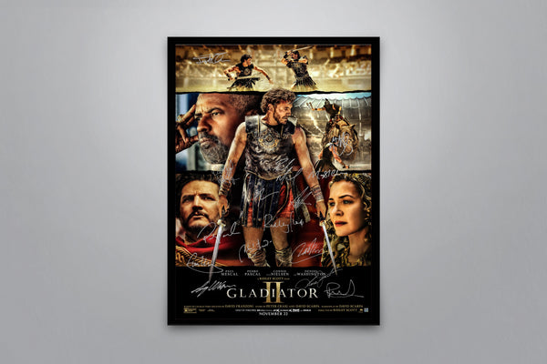 Gladiator II - Signed Poster + COA