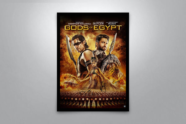 Gods of Egypt Signed Poster with COA