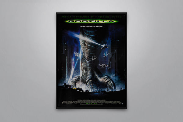 Godzilla Signed Poster with COA