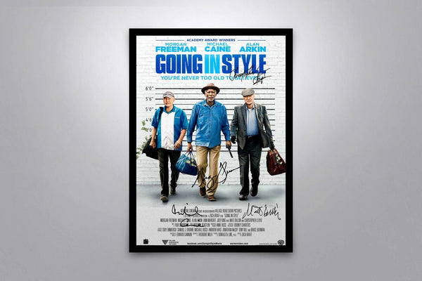 Going In Style Signed Poster with COA