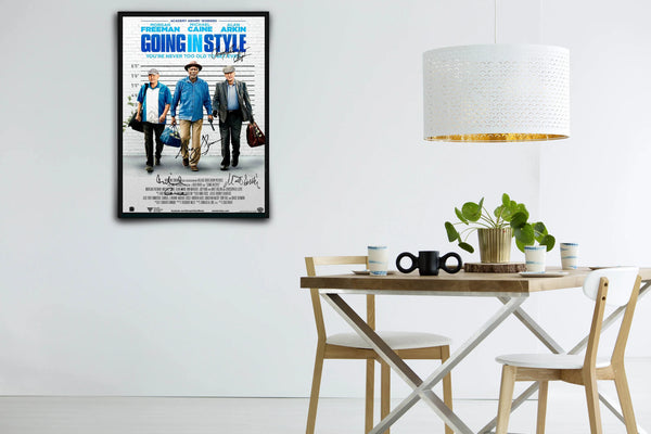Going In Style Signed Poster with COA