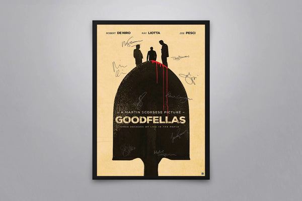 Goodfellas Signed Poster with COA