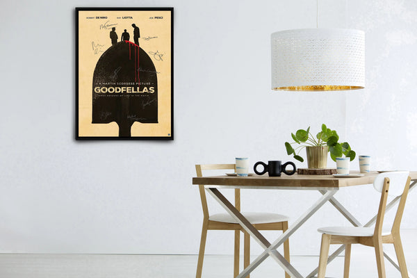 Goodfellas Signed Poster with COA