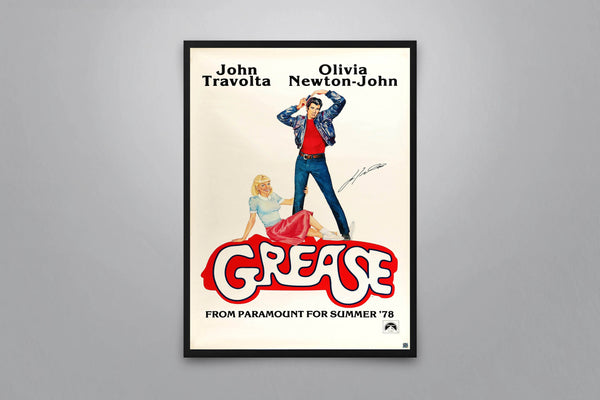 Grease Signed Poster with COA