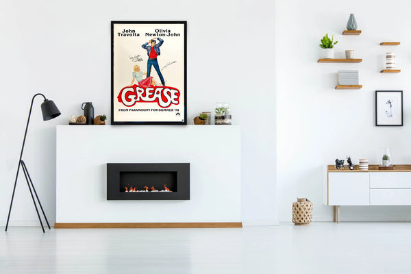 Grease Signed Poster with COA
