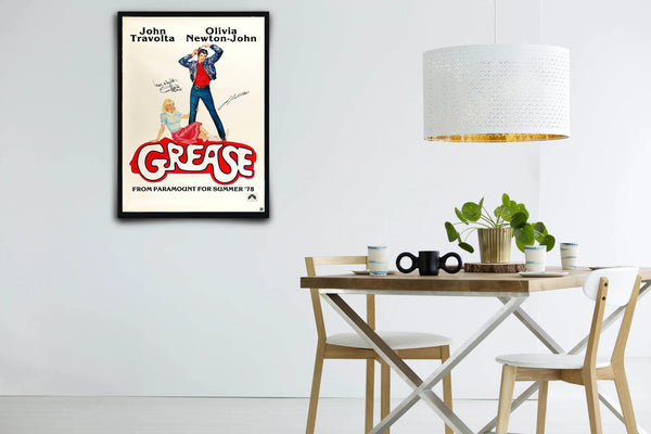 Grease Signed Poster with COA