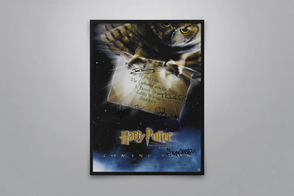 Harry Potter and the Philosopher's Stone Signed Poster with COA