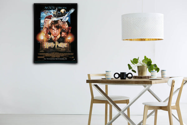 Harry Potter and the Sorcerer's Stone Signed Poster with COA