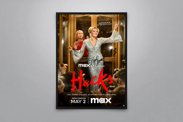 Hacks Signed Poster with COA
