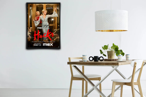 Hacks Signed Poster with COA
