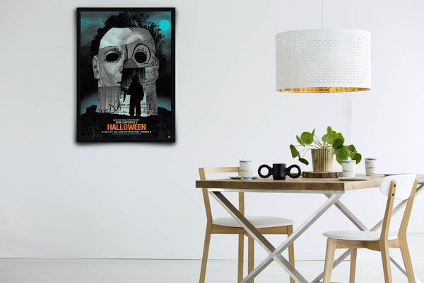 Halloween Signed Poster with COA