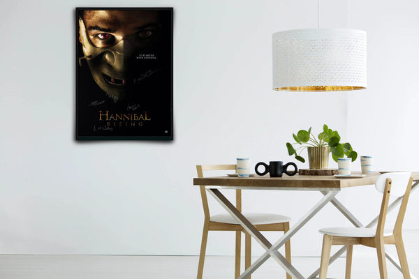 Hannibal Rising Signed Poster with COA