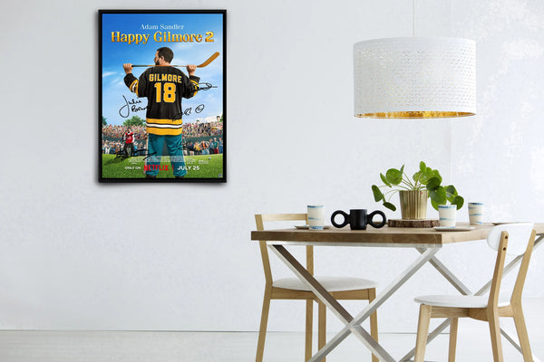 Happy Gilmore 2 Signed Poster with COA
