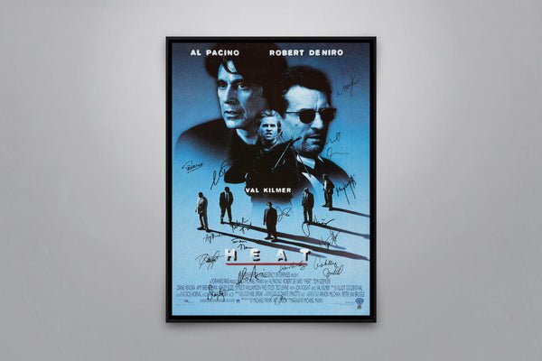 Heat Signed Poster with COA