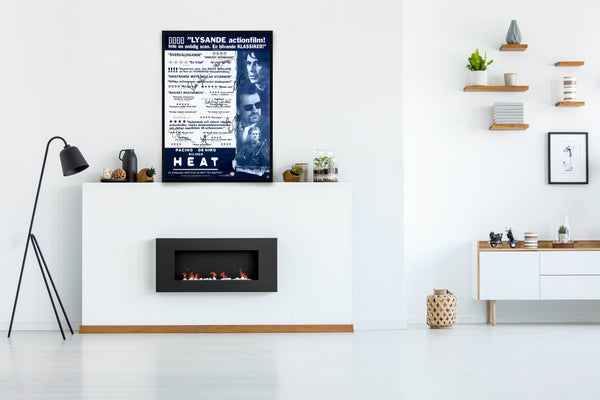 Heat Signed Poster with COA