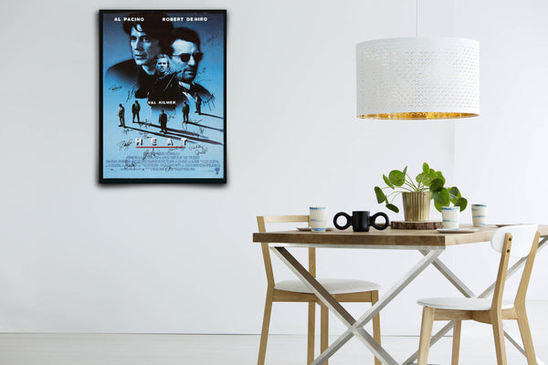 Heat Signed Poster with COA