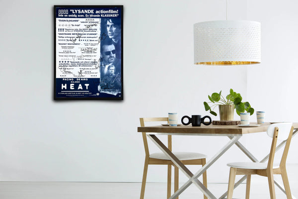 Heat Signed Poster with COA