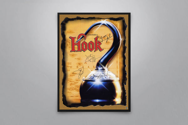 Hook Signed Poster with COA