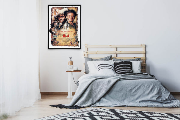 Hook Signed Poster with COA