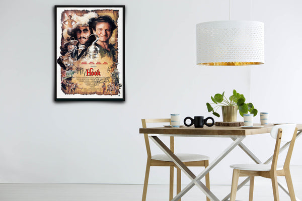Hook Signed Poster with COA