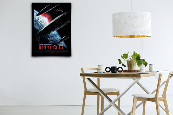 Independence Day: The ID4 Invasion Signed Poster with COA