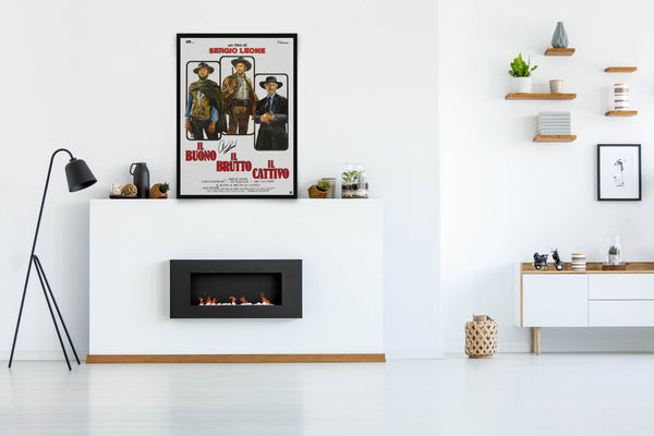 Il buono, il brutto, il cattivo Signed Poster with COA