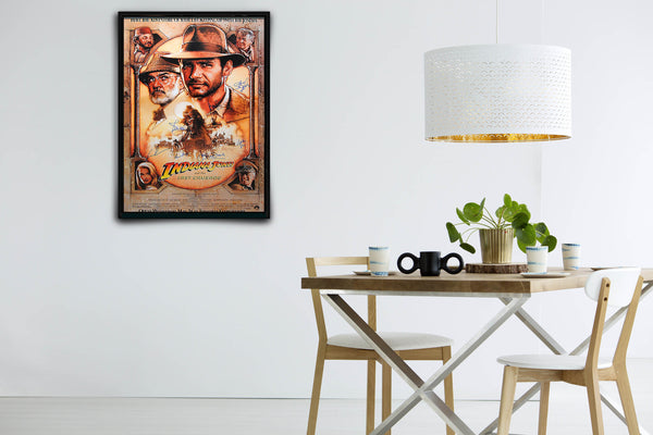 Indiana Jones and the Last Crusade Signed Poster with COA