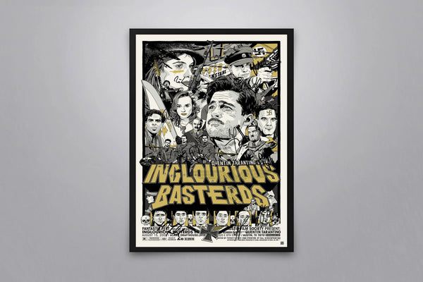 Inglourious Basterds Signed Poster with COA