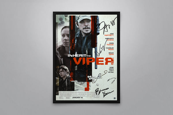 Inherit the Viper Signed Poster with COA