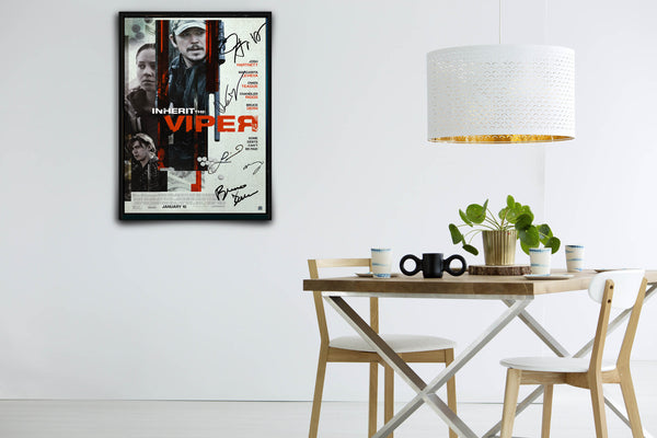 Inherit the Viper Signed Poster with COA