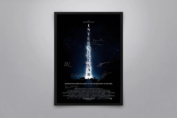Interstellar Signed Poster with COA