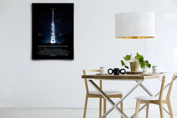 Interstellar Signed Poster with COA