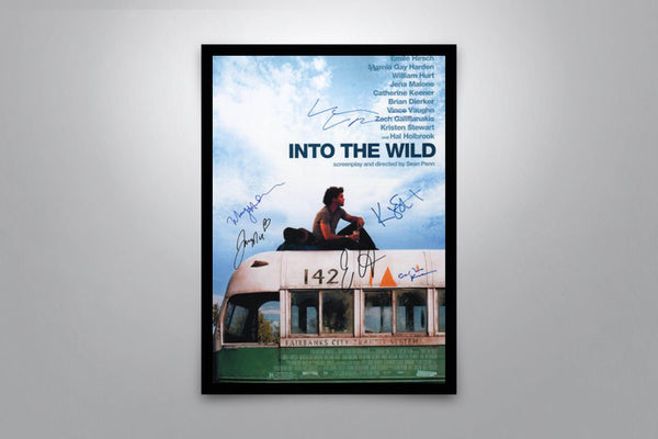 Into the Wild  Signed Poster with COA