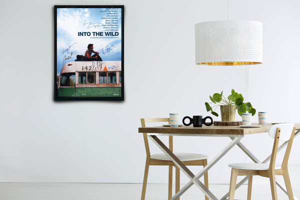 Into the Wild  Signed Poster with COA