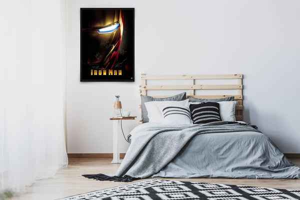 Iron Man Signed Poster with COA