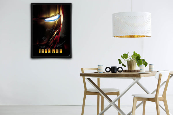 Iron Man Signed Poster with COA