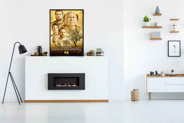 It's Always Sunny in Philadelphia Signed Poster with COA